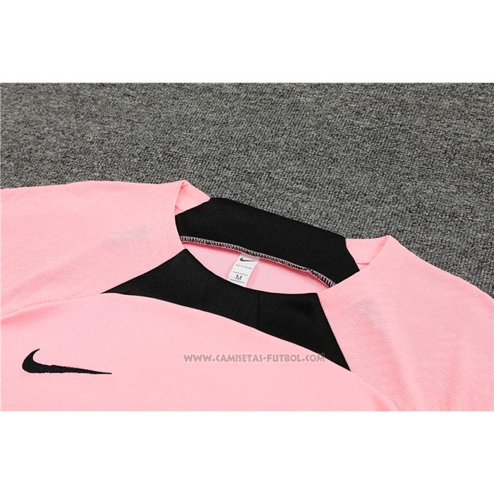 Chandal del Paris Saint-Germain Manga Corta 2022-2023 Rosa - Pantalon Corto